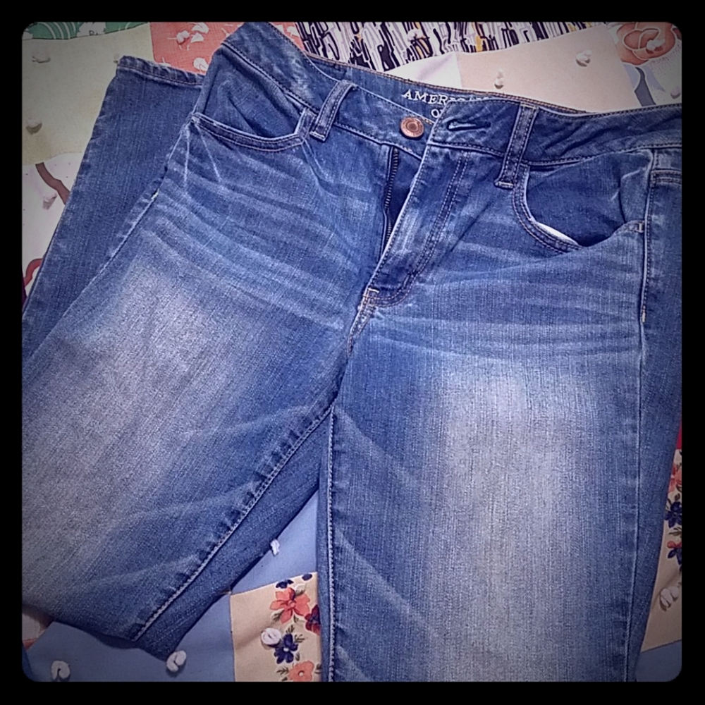 American Eagle hi-rise jeggings